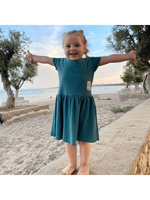 Yami Mia Waffle Etiket Detaylı Elbise - S000218770-18194