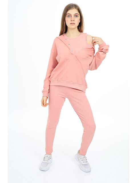 Toontoykids Kız Çocuk Üçlü Taytlı Takım - S000319058-7152