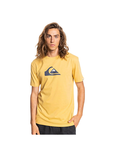 Quiksilver Complogo Erkek Sarı Tişört - S000456548-20072