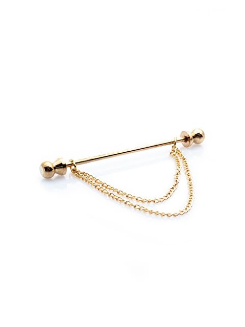 TUDORS Erkek Sarı Yaka İğnesi - S000520178-20072