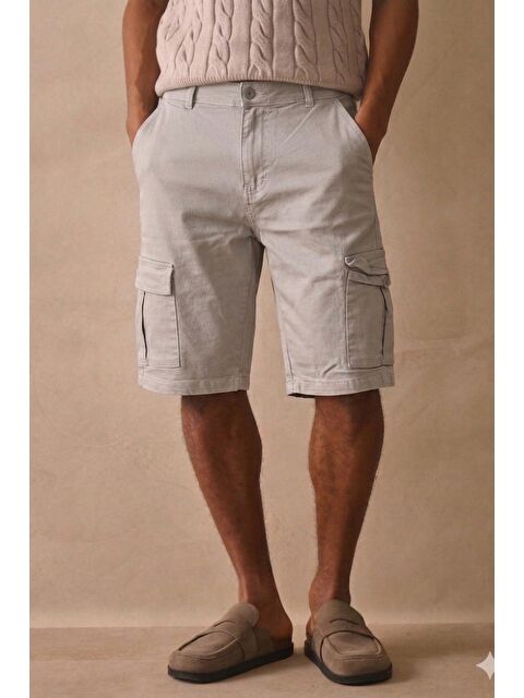 Tarz Cool Çok Cepli Yazlık Rahat Kargo Şort