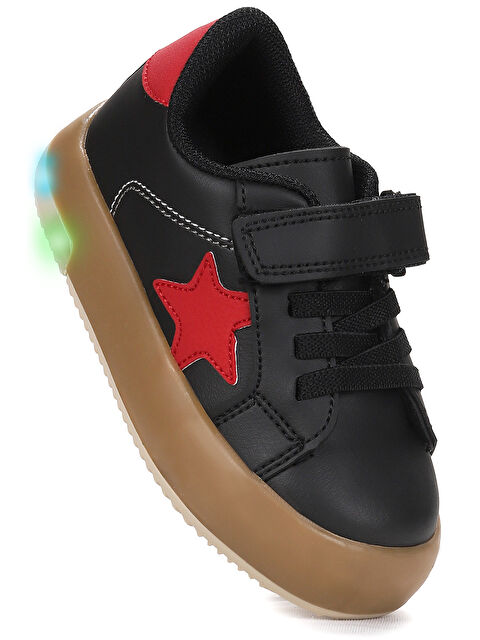 Kiko Kids Rena Günlük Cırtlı Işıklı Kız Bebek Spor Ayakkabı - S000453269-37434