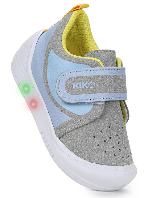Kiko Kids Kugan Cırtlı Işıklı Erkek Bebek Yürüyüş Spor Ayakkabı - S000436911-37282