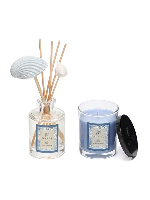 Missi Clean Breeze Oda Kokusu ve Vegan Mum Hediye Seti - S000417624-17234