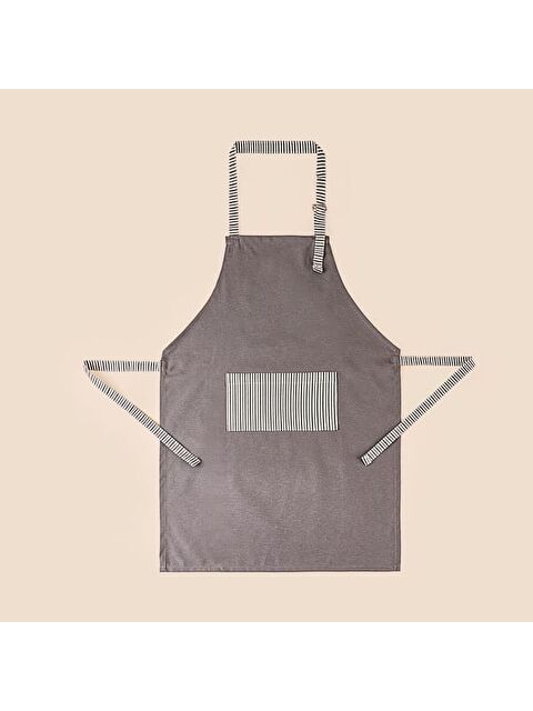 Evidea Soft Jolie Mutfak Önlüğü - Antrasit - 54x78 cm