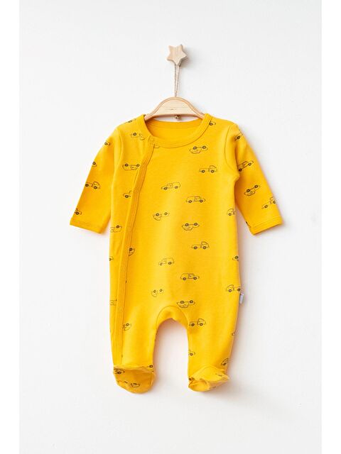 Myhanne Araba Desenli Erkek Bebek Verev Tulum 1001 - S000226067-20072