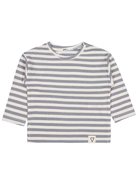 Civil Boys Kendinden Çizgili 2-5 Yaş Sweatshirt - S000466673-20600