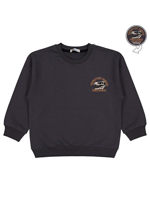 Civil Boys Prehıstorıc Baskılı 6-9 Yaş Sweatshirt - S000466678-29666