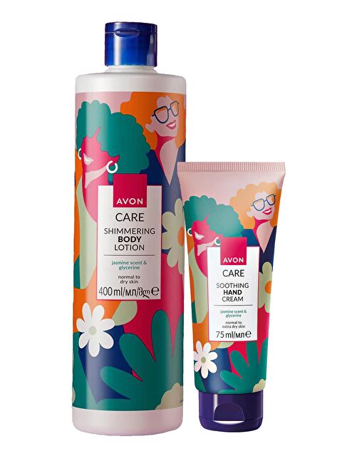 AVON Care Shimmering Gliserin İçeren Yasemin Kokulu Krem Paketi - S000190697-10231