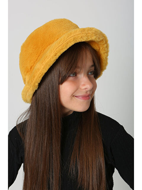 Remsa Çocuk Pelüş Bucket Şapka RKŞ Ç 01 Hardal - S000288126-20074