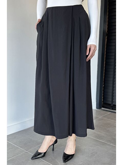 Gülseli Perry Kadın Pileli Bol Kesim Pantolon