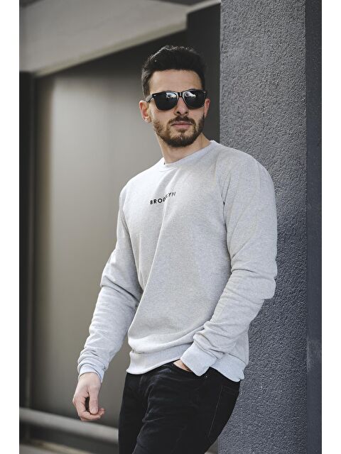 Oksit Lgg Brooklyn Comfort Pamuklu Erkek Sweatshirt - S000125073-20600