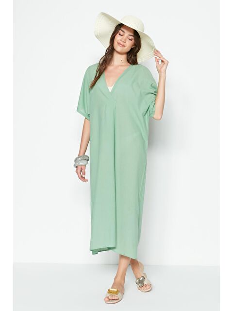 C&City Pareo Plaj Elbisesi 22328 Yeşil - S000216039-18194