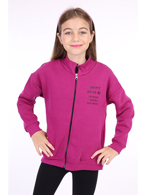 Toontoykids Kız Çocuk Baskılı Hırka - S000420588-20036