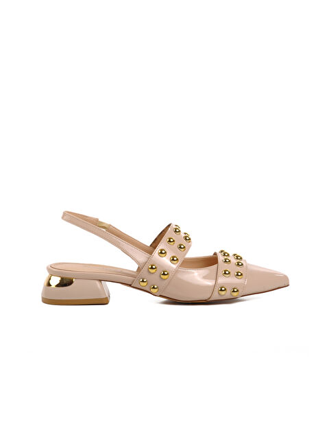 Ayakmod Bej Rugan Kadın Abiye Ayakkabı 575023 Z - S000343102-19927