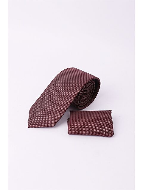 TUDORS Cep Mendilli Düz Erkek Kravat