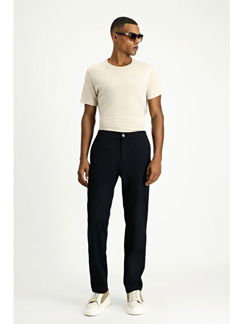 Kiğılı Regular Fit Elastanlı Kanvas / Chino Pantolon