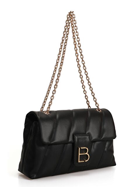 Lucky Bees Zincir Askılı Desenli Kadın El ve Omuz Çantası - S000118455-19351