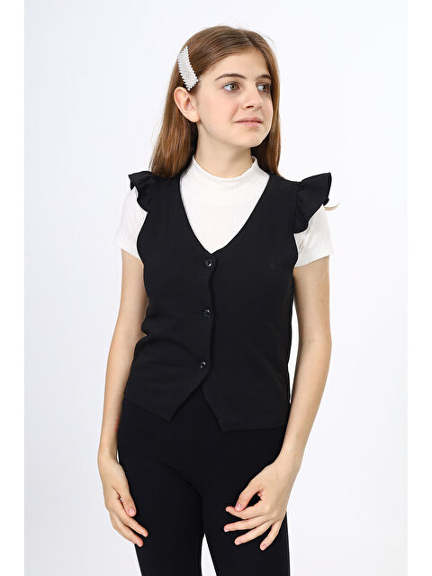 Toontoykids Kız Çocuk Okul Yelek - S000372855-19351