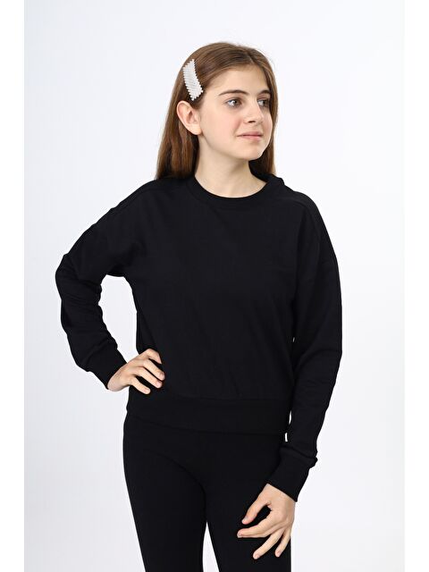 Toontoykids Kız Çocuk Okul Sweatshirt - S000330344-29704