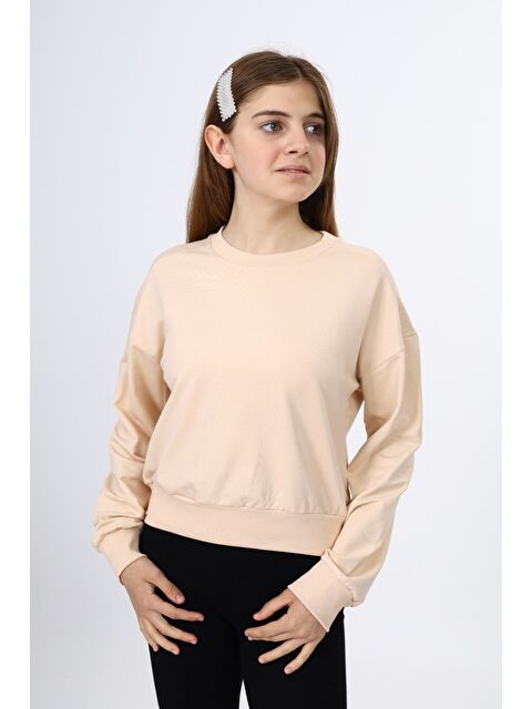 Toontoykids Kız Çocuk Okul Sweatshirt - S000330344-19928