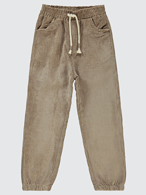 Civil Boys Erkek Çocuk Pantolon 6-9 Yaş Camel - S000298178-4557
