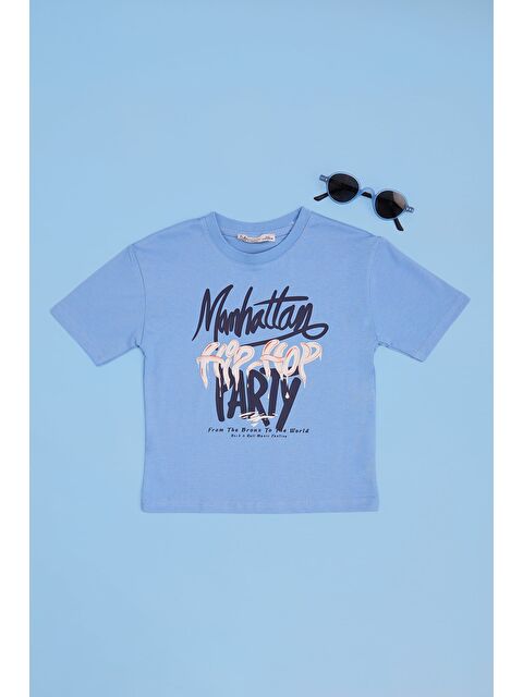 Fullamoda Hip Hop Party Baskılı Erkek Çocuk Tişört