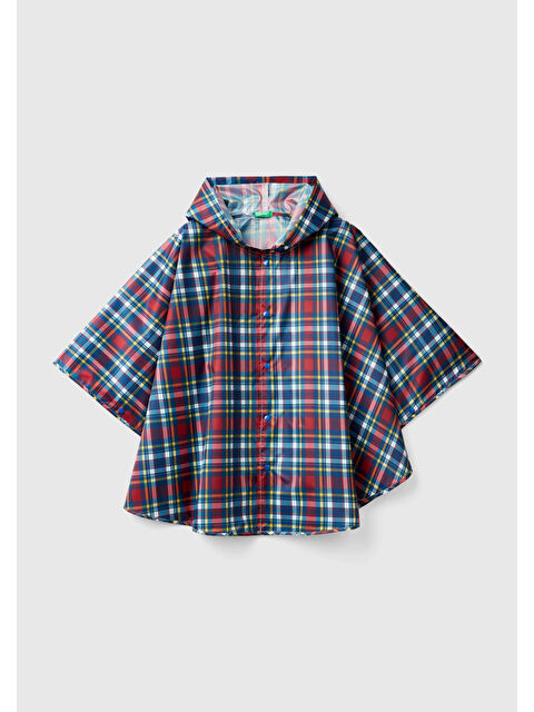 United Colors Of Benetton Çocuk Mavi Mix Panço Yağmurluk - S000296019-17234