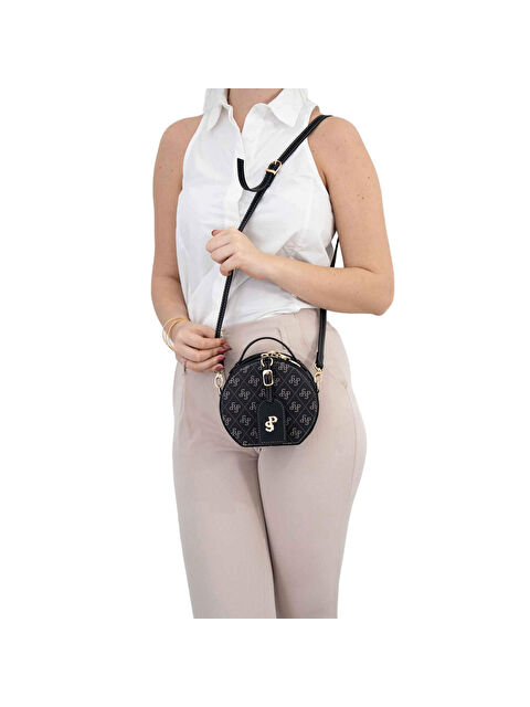 Silver Polo Kadın Çapraz Çanta 1163-45631 SILVER POLO ÇAPRAZ BAYAN ÇANTASI M178 FÜME-MAT SİYAH - S000507809-20600