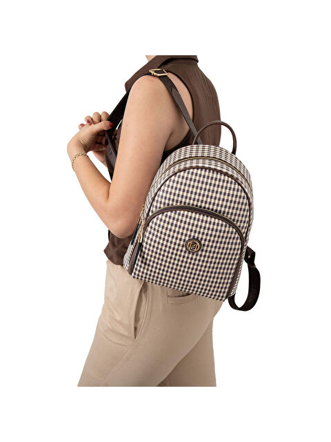 Silver Polo Kadın 1062-47403 SILVER POLO SIRT ÇANTASI M191 KAHVE SARI-MAT KAHVE - S000507817-19413