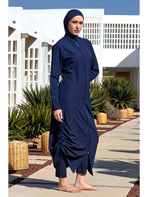 Adasea Uzun Tam Boy Tam Kapalı Tesettür Mayo 1232 Laci01 - S000424141-21164