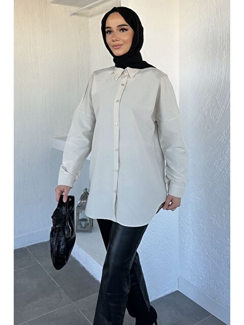 Julude Tesettür Klasik Gömlek