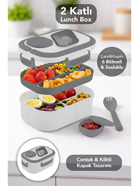 Meleni Home Bondie Kilitli Kapaklı Yemek Kabı