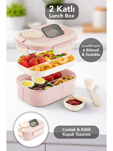 Meleni Home Bondie Kilitli Kapaklı Yemek Kabı