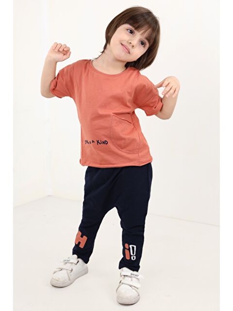 Toontoykids Erkek Çocuk Nakışlı Eşofman Takım - S000415204-18657