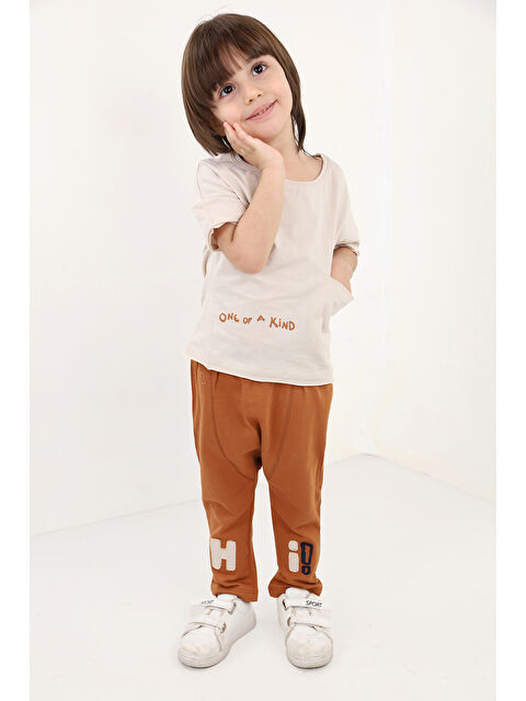 Toontoykids Erkek Çocuk Nakışlı Eşofman Takım - S000415204-19928