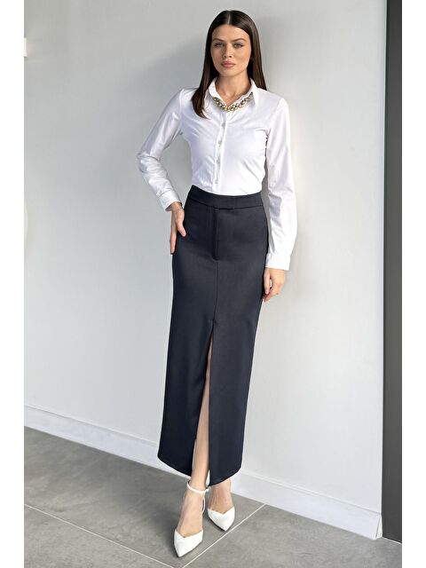 Gülseli Kadın Önden Yırtmaçlı Kalem Etek - S000491553-21164