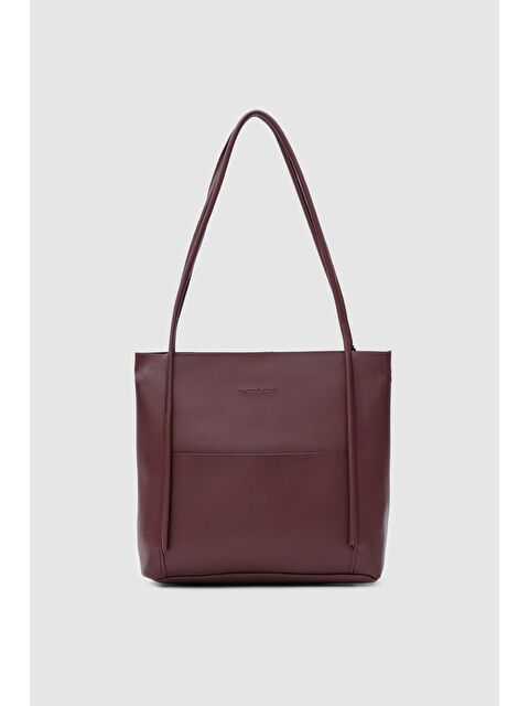 Shulebags Maximors Omuz Çantası Bordo - S000423584-19951