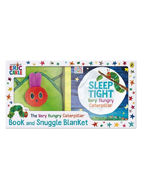 Puffin The Very Hungry Caterpillar Book and Snuggle Blanket - S000455490-23173
