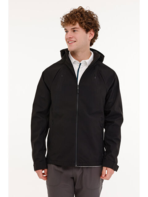 Lumberjack ML 8 HW2770 4PR Siyah Erkek Yağmurluk - S000314996-19351