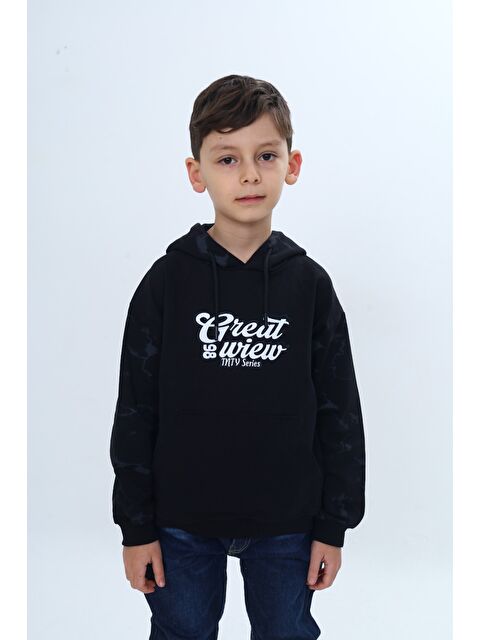 Toontoykids Erkek Çocuk Great 98 Wiew Yazı Baskılı Sweatshirt - S000506147-19351