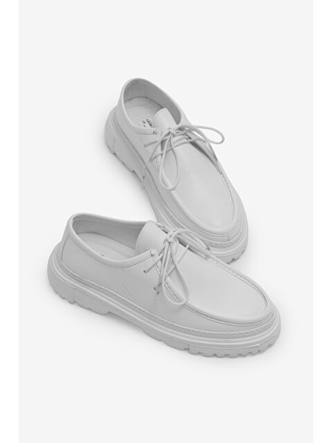 TONNY BLACK Erkek Beyaz Rahat Kalıp Erkek Klasik Ayakkabı - S000512732-20063