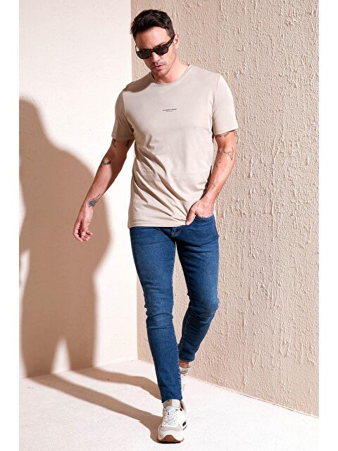 Buratti %100 Pamuk Bisiklet Yaka Regular Fit Tişört 5902757 - S000157115-26429