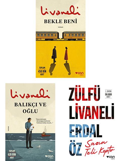 Can Yayınları Zülfü Livaneli Seti (3 Kitap)