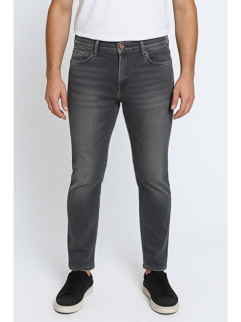 Mishar İtalia Erkek Elastanlı Jean Pantolon - S000301500-29351