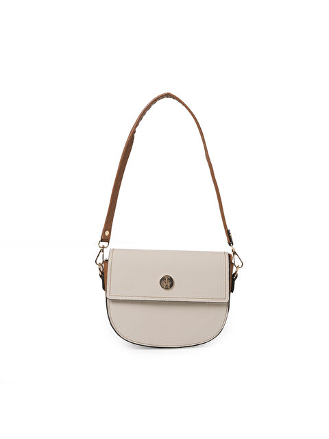 TH Kadın Çapraz Çanta TH-YK56113 Krem-Taba