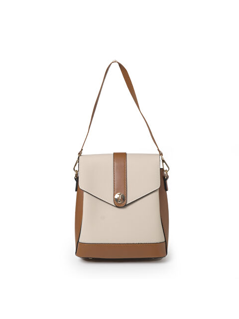 TH Kadın Sırt Çantası TH-YK14319 Krem-Taba