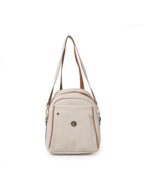 TH Kadın Sırt Çantası TH-YK12941 Krem-Taba