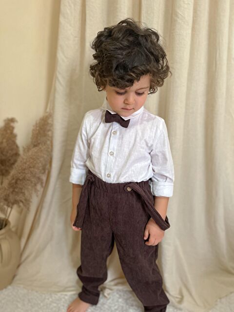 Miababy Papyonlu Fitilli Üçlü Takım - S000490597-19413