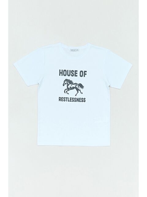 Fullamoda House Of Baskılı Erkek Çocuk Tişört - S000381155-20063